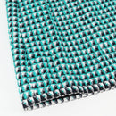 CHANEL Skirt Tweed Green Black CC Auth 133643M-6