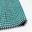 CHANEL Skirt Tweed Green Black CC Auth 133643M-7