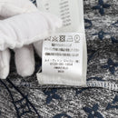 LOUIS VUITTON Monogram Jaguar A line skirt Denim 34 Blue 1A9NK9 LV Auth 133644M-22