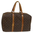 LOUIS VUITTON Monogram Sac Spool 45 Boston Bag M41624 LV Auth 133647-1