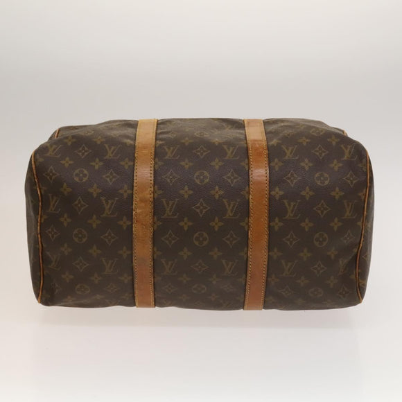 LOUIS VUITTON Monogram Sac Spool 45 Boston Bag M41624 LV Auth 133647