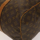 LOUIS VUITTON Monogram Sac Spool 45 Boston Bag M41624 LV Auth 133647-15