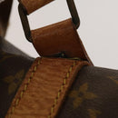 LOUIS VUITTON Monogram Sac Spool 45 Boston Bag M41624 LV Auth 133647-9