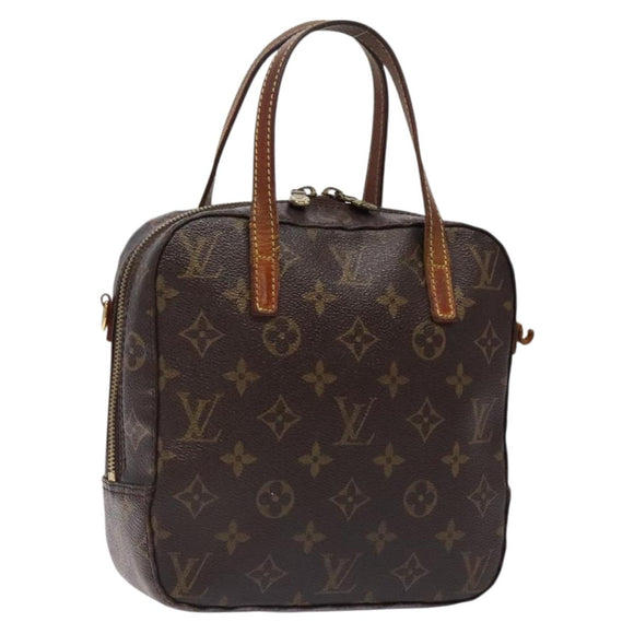 LOUIS VUITTON Monogram Spontini Hand Bag 2way M47500 LV Auth 133648