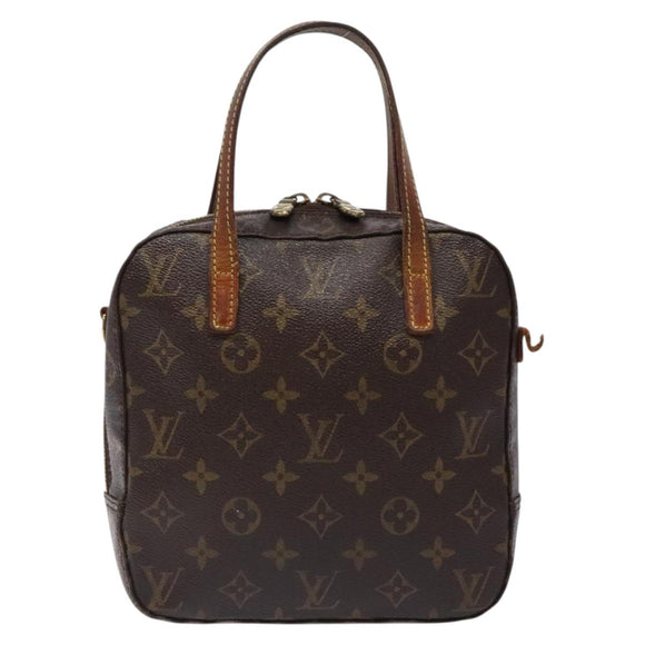 LOUIS VUITTON Monogram Spontini Hand Bag 2way M47500 LV Auth 133648