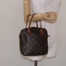 LOUIS VUITTON Monogram Spontini Hand Bag 2way M47500 LV Auth 133648-23