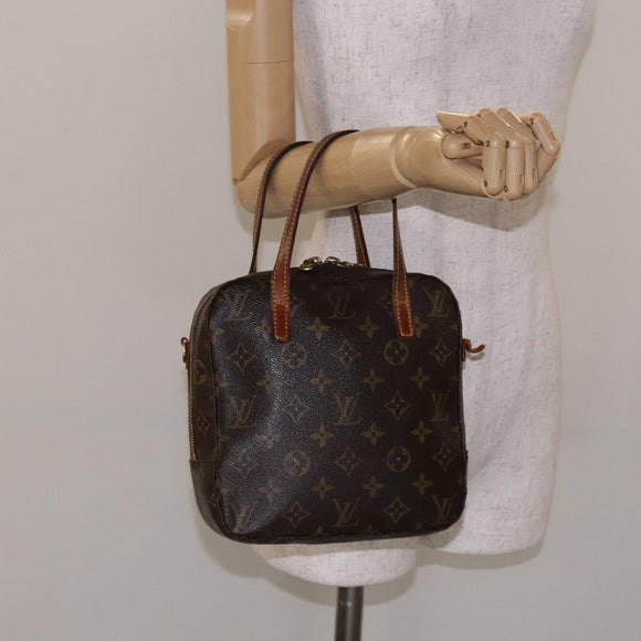 LOUIS VUITTON Monogram Spontini Hand Bag 2way M47500 LV Auth 133648