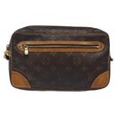LOUIS VUITTON Monogram Marly Dragonne GM Clutch Bag M51825 LV Auth 133649-13