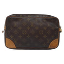 LOUIS VUITTON Monogram Marly Dragonne GM Clutch Bag M51825 LV Auth 133649-2