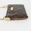 LOUIS VUITTON Monogram Chain Pochette Mila MM Pouch M60094 Auth 133662V-3