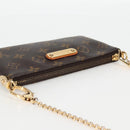LOUIS VUITTON Monogram Chain Pochette Mila MM Pouch M60094 Auth 133662V-6