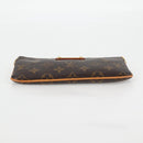 LOUIS VUITTON Monogram Chain Pochette Mila MM Pouch M60094 Auth 133662V-5