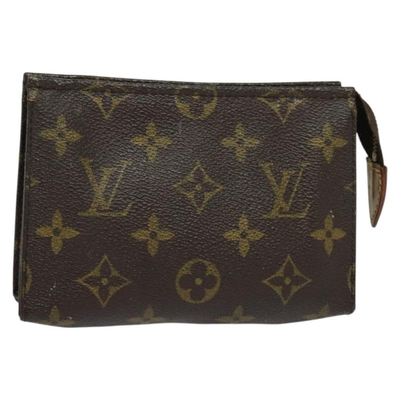 LOUIS VUITTON Monogram Posh Toilette 15 Pouch M47546 LV Auth 133664