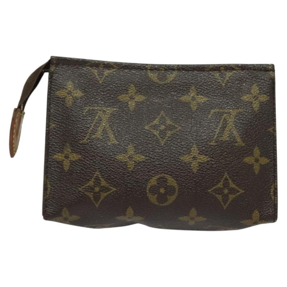 LOUIS VUITTON Monogram Posh Toilette 15 Pouch M47546 LV Auth 133664