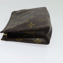 LOUIS VUITTON Monogram Posh Toilette 15 Pouch M47546 LV Auth 133664-3