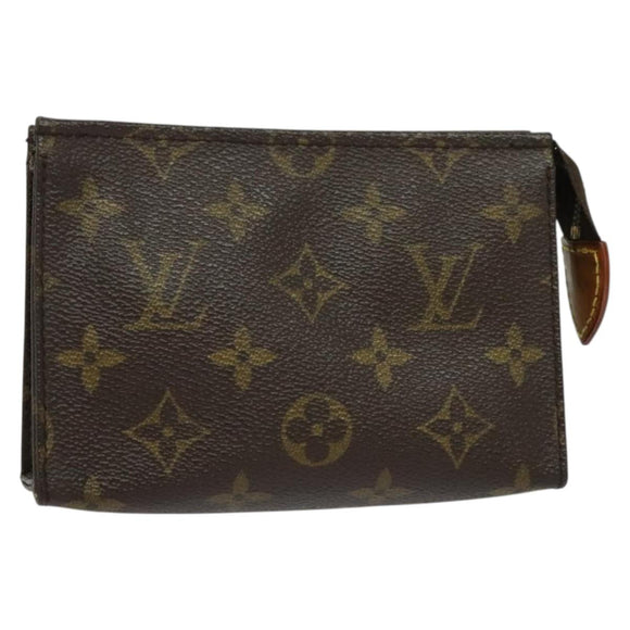 LOUIS VUITTON Monogram Posh Toilette 15 Pouch M47546 LV Auth 133665