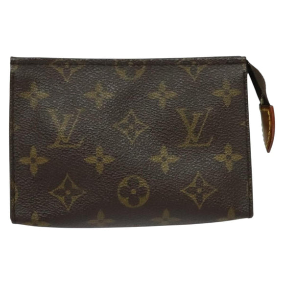 LOUIS VUITTON Monogram Posh Toilette 15 Pouch M47546 LV Auth 133665