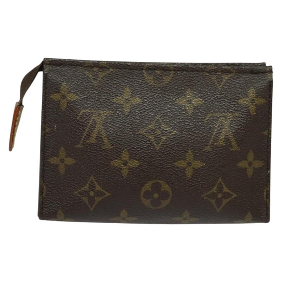 LOUIS VUITTON Monogram Posh Toilette 15 Pouch M47546 LV Auth 133665