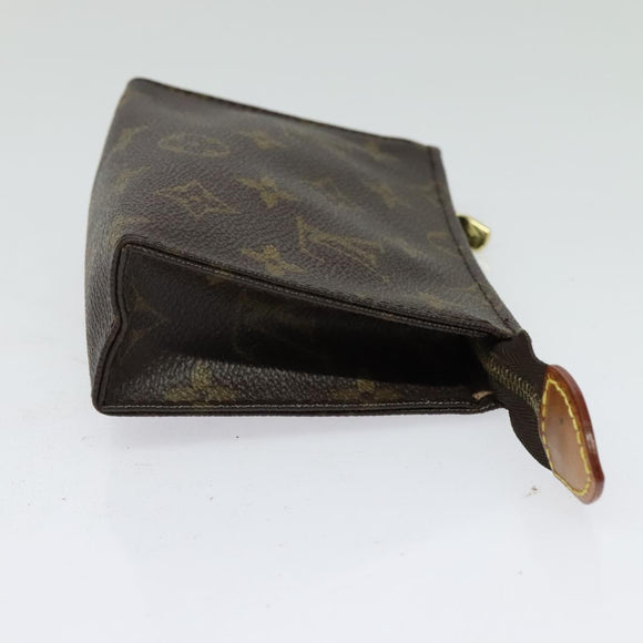 LOUIS VUITTON Monogram Posh Toilette 15 Pouch M47546 LV Auth 133665