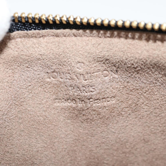 LOUIS VUITTON Monogram Multicolor Pochette GM Pouch Black M60030 LV Auth 133668V