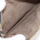 LOUIS VUITTON Monogram Multicolor Pochette GM Pouch Black M60030 LV Auth 133668V-10