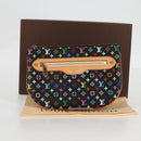 LOUIS VUITTON Monogram Multicolor Pochette GM Pouch Black M60030 LV Auth 133668V-12