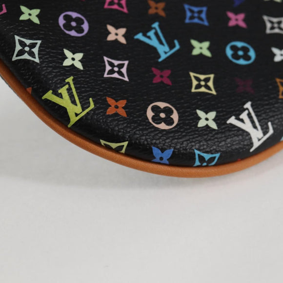 LOUIS VUITTON Monogram Multicolor Pochette GM Pouch Black M60030 LV Auth 133668V