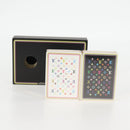 LOUIS VUITTON Monogram Multicolor Playing Cards Black White LV Auth 133669SAM-10