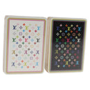 LOUIS VUITTON Monogram Multicolor Playing Cards Black White LV Auth 133669SAM-1