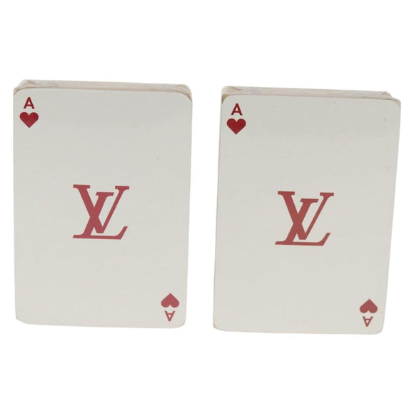 LOUIS VUITTON Monogram Multicolor Playing Cards Black White LV Auth 133669AM