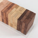 LOUIS VUITTON Jenga Wood Brown LV Auth 133670M-12