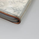 LOUIS VUITTON Monogram mirror Zippy Wallet Vertical Silver M80808 LV Auth 133674-15