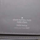 LOUIS VUITTON Monogram mirror Zippy Wallet Vertical Silver M80808 LV Auth 133674-17