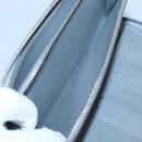 LOUIS VUITTON Monogram mirror Zippy Wallet Vertical Silver M80808 LV Auth 133674-11