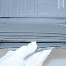 LOUIS VUITTON Monogram mirror Zippy Wallet Vertical Silver M80808 LV Auth 133674-18