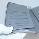 LOUIS VUITTON Monogram mirror Zippy Wallet Vertical Silver M80808 LV Auth 133674-19