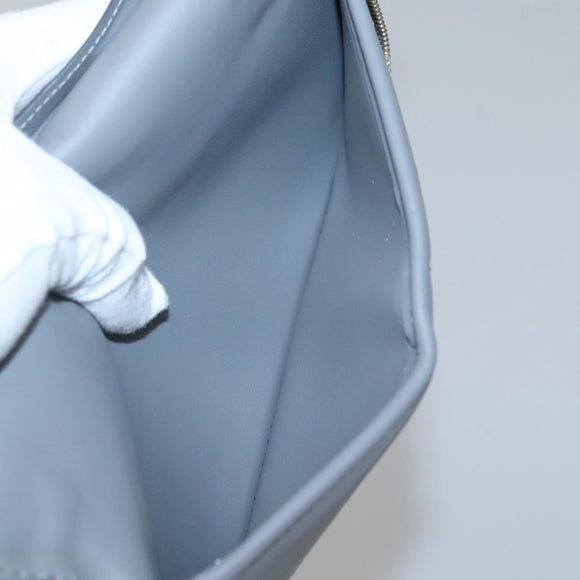 LOUIS VUITTON Monogram mirror Zippy Wallet Vertical Silver M80808 LV Auth 133674