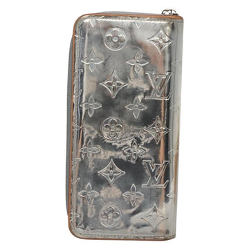 LOUIS VUITTON Monogram mirror Zippy Wallet Vertical Silver M80808 LV Auth 133674 - 0