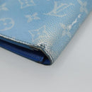 LOUIS VUITTON Monogram Clouds Portefeuille Braza Long Wallet M69680 Auth 133675-15