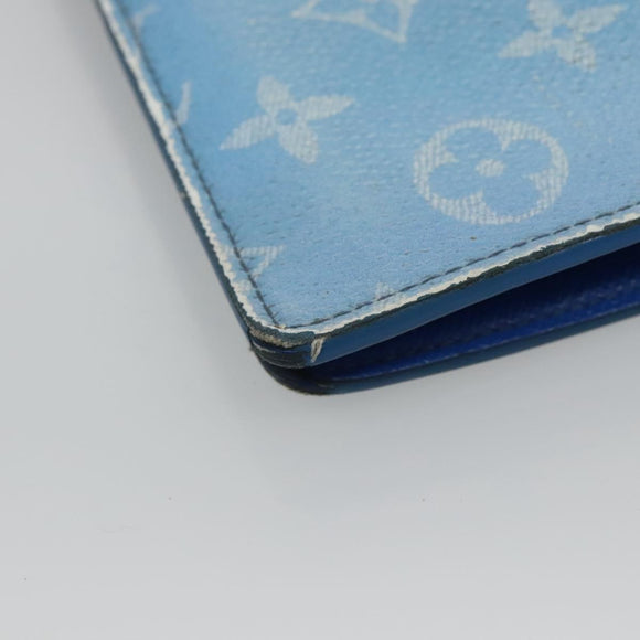 LOUIS VUITTON Monogram Clouds Portefeuille Braza Long Wallet M69680 Auth 133675