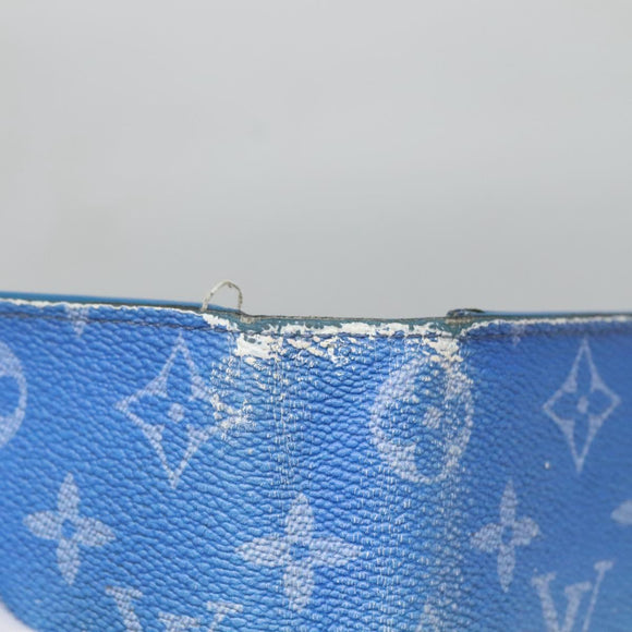 LOUIS VUITTON Monogram Clouds Portefeuille Braza Long Wallet M69680 Auth 133675