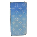 LOUIS VUITTON Monogram Clouds Portefeuille Braza Long Wallet M69680 Auth 133675-2