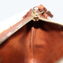 LOUIS VUITTON Monogram Charm Pochette Cles Coin Purse White M95164 Auth 133676V-20