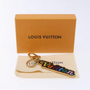 LOUIS VUITTON Porte Cleny Wave Schlüsselanhänger Metall Gold M63747 LV Auth 133677M-9