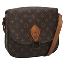LOUIS VUITTON Monogram Monogram Saint Cloud GM Shoulder Bag M51242 Auth 133683-1