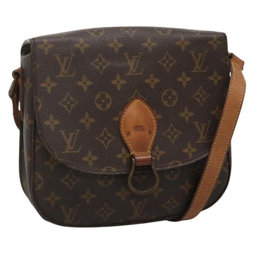 LOUIS VUITTON Monogram Monogram Saint Cloud GM Shoulder Bag M51242 Auth 133683