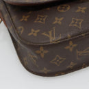 LOUIS VUITTON Monogram Monogram Saint Cloud GM Shoulder Bag M51242 Auth 133683-16
