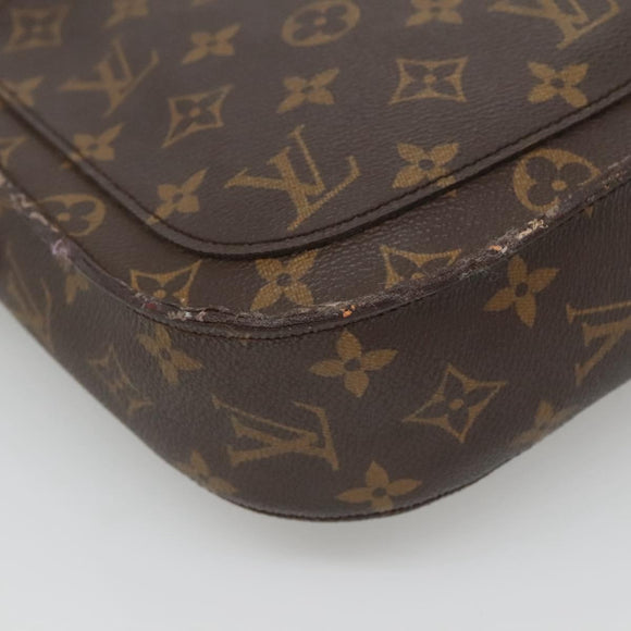 LOUIS VUITTON Monogram Monogram Saint Cloud GM Shoulder Bag M51242 Auth 133683
