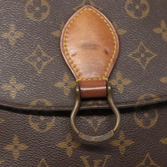 LOUIS VUITTON Monogram Monogram Saint Cloud GM Shoulder Bag M51242 Auth 133683