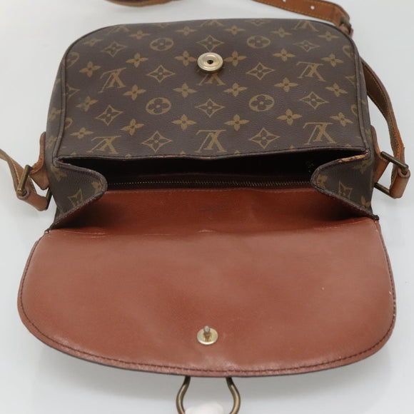 LOUIS VUITTON Monogram Monogram Saint Cloud GM Shoulder Bag M51242 Auth 133683